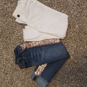 Vigoss Girls Size 6 Skinny Strechy Jean Set